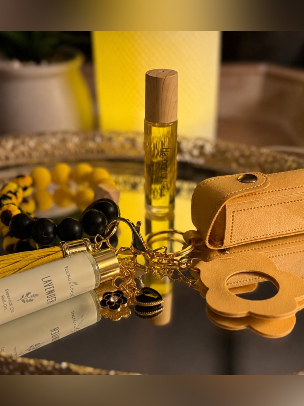 NWOT Sunshine & Serenity Essential Oil Gift Set - Customer Young Living Roller